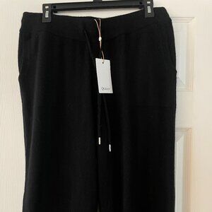 NWT. Quince 100% cashmere sweatpants. Men’s L. Black.